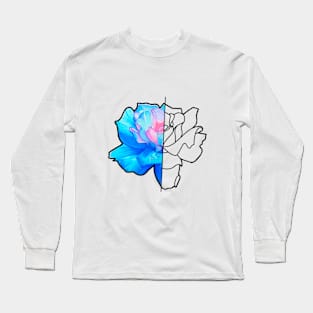 Blue rose Long Sleeve T-Shirt